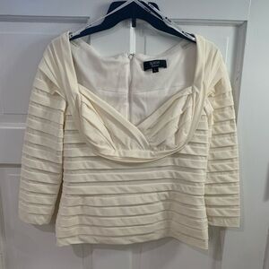 Tadashi Shoji NWOT Formal Bandage Quarter Sleeve Blouse Women’s Size Large